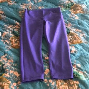 Lululemon wunder under crops sz 12